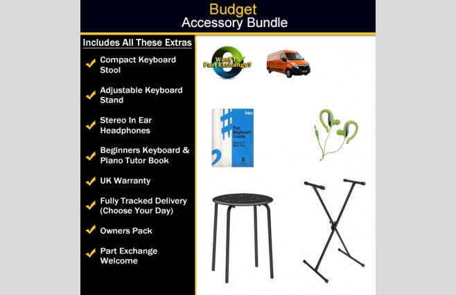 Portable Piano Accessory Bundle 1 - Budget - Image 1